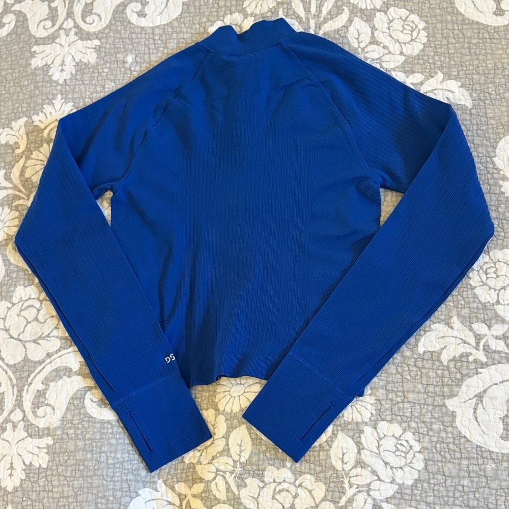 DSG Momentum Seamless 1/4 Zip ~ Size Small ~ Team Royal Blue - Picture 7 of 10
